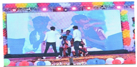 Dance performance by boys