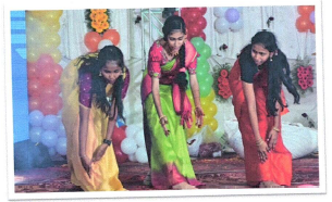 Dance performance by girls