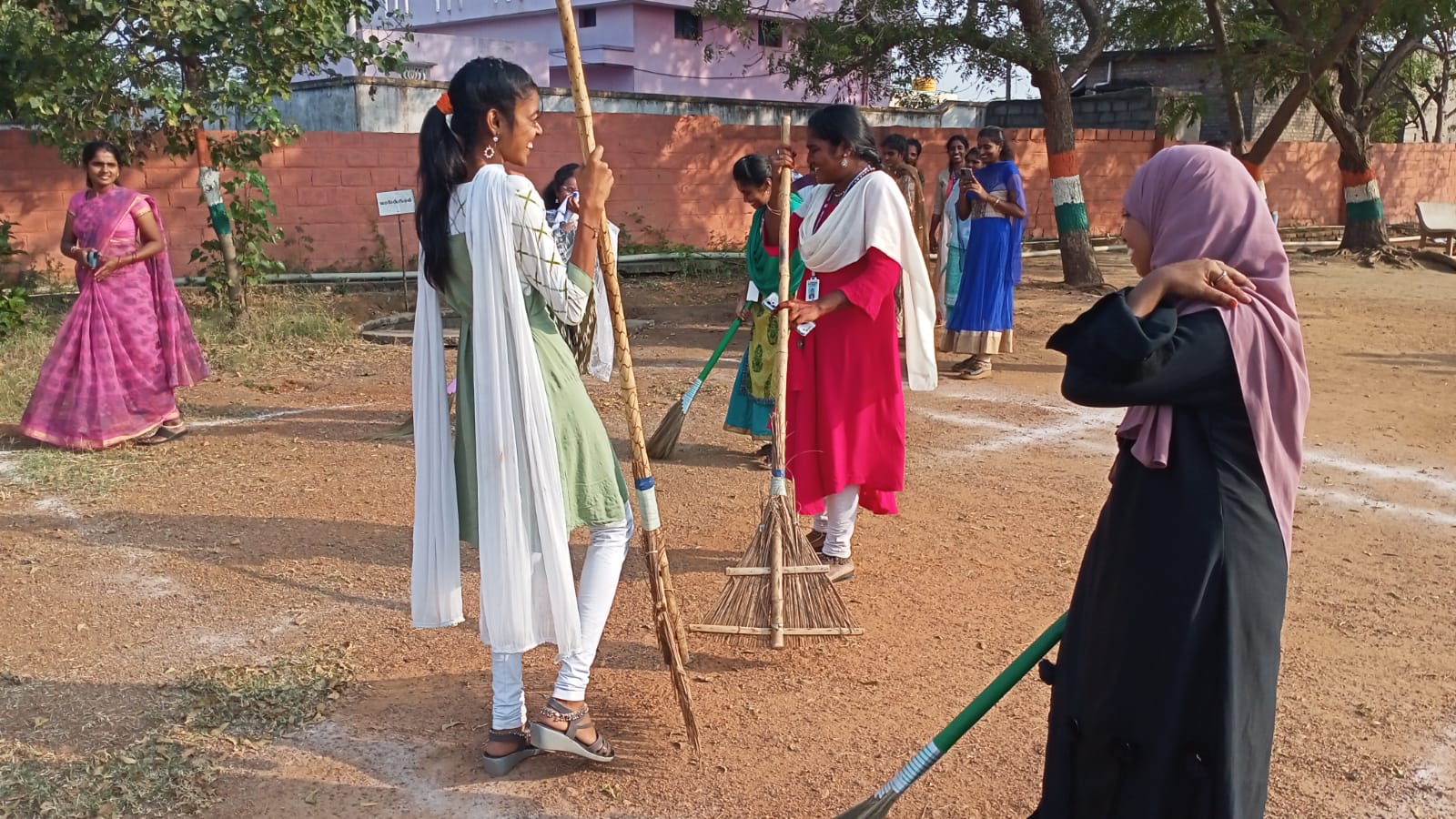 Food donation by students