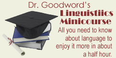 Linguistics Minicourse